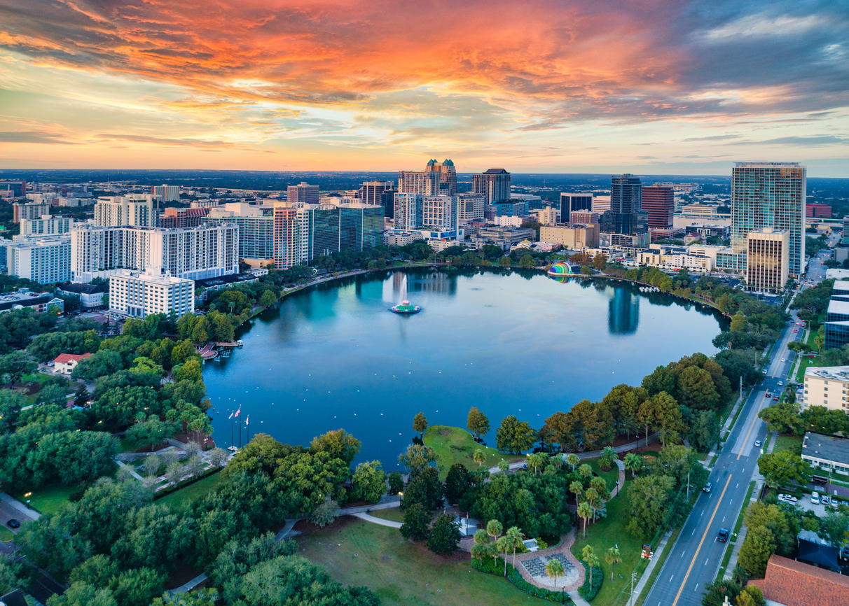 Panoramic Image of Orlando, FL